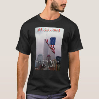 Camiseta 9-11 - Nunca Esqueceremos