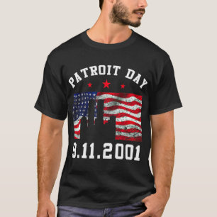 Camiseta 9-11 T-Shirt Patriot Day