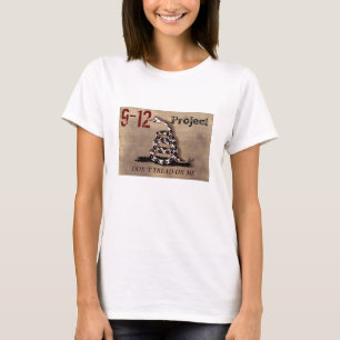 Camiseta 9-12 não pise em mim o t-shirt