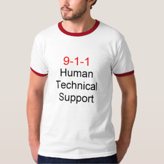 Camiseta 9-1-1 suporte laboral humano