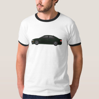 Camiseta 9-3 verde aero da grafite dos SS