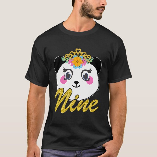Camiseta 9 9º Panda Unicorn Py (Frente)