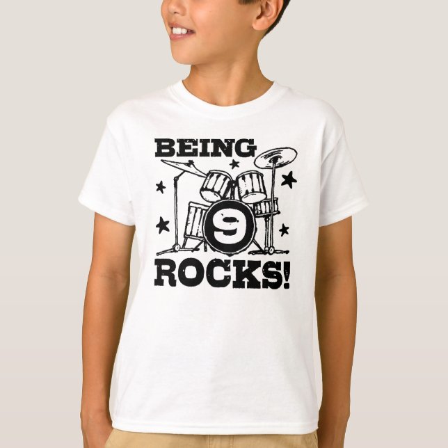 Camiseta 9 anos (Frente)