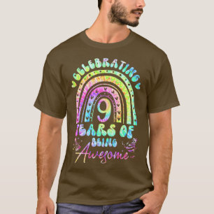 Camiseta 9 Anos De Espantosa Noite De Aniversário, Garota T