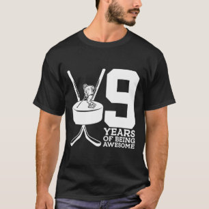 CAMISETA 9 ANOS DE ESTAR INCRÍVEL NO CHOQUE DE GELO 9.º ANI