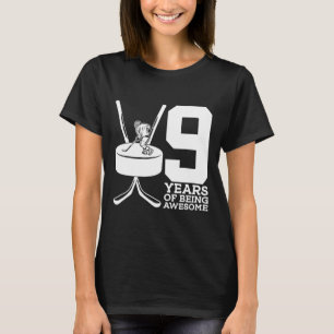 CAMISETA 9 ANOS DE ESTAR INCRÍVEL NO CHOQUE DE GELO 9.º ANI