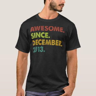 Camiseta 9 anos é incrível desde dezembro de 2013 9º aniver