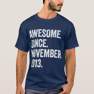 Camiseta 9 anos é incrível desde novembro de 2013 9º aniver
