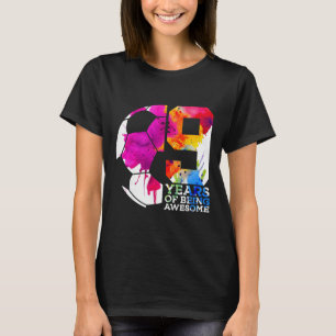 Camiseta 9 Anos Sendo Futebol Incrível 9º Aniversário _2