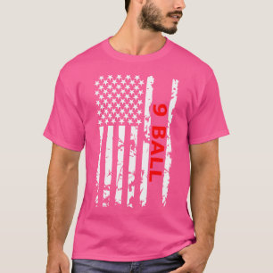 Camiseta 9 Bilhetes de Mesa de Piscina de esfera