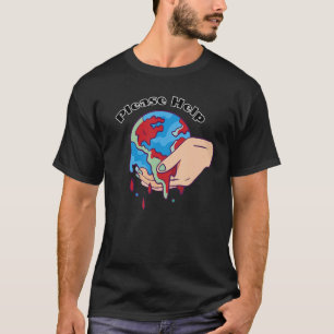 Camiseta 9 coroas, por favor, ajude o planeta Terra a ser s