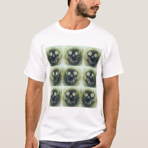 Camiseta 9 crânios