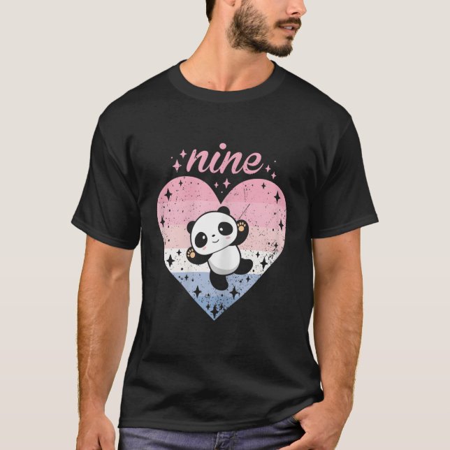 Camiseta 9 Panda 9º B-Dia (Frente)