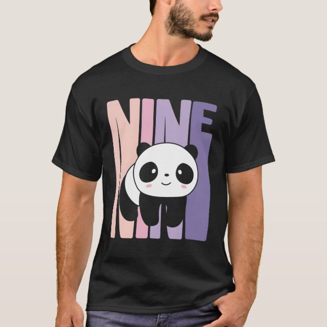 Camiseta 9 Panda 9º B-Dia (Frente)