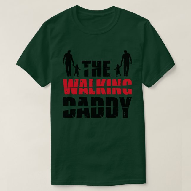Camiseta 9 the walking dad (Frente do Design)