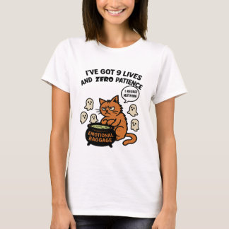 Camiseta 9 vidas