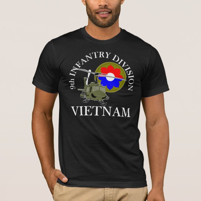 Camiseta 9o Veterinário da identificação Vietnam (Frente)