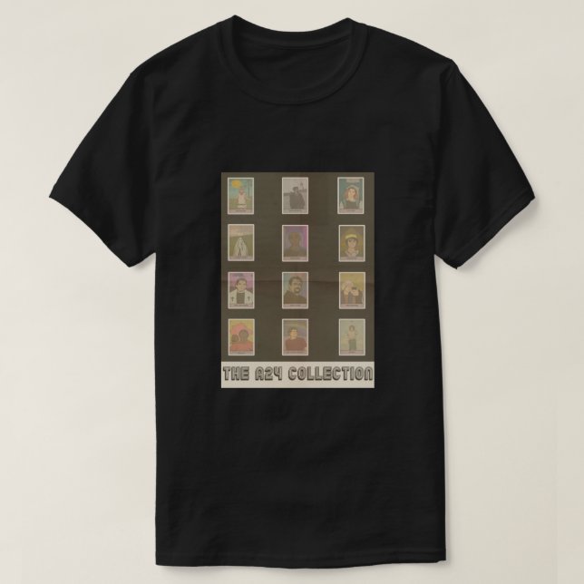 Camiseta A24 Film Tarot Design Collection (Frente do Design)