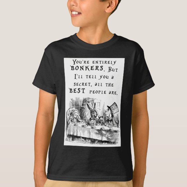 Camiseta A4 inteiramente bonkers (Frente)