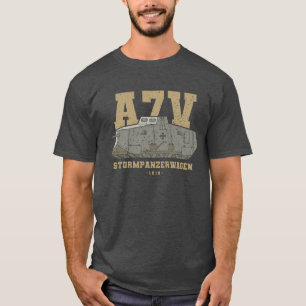 Camiseta A7V Heavy Tank - WW1