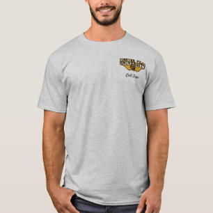 Camiseta A-10 desagradável grande - (cor clara)