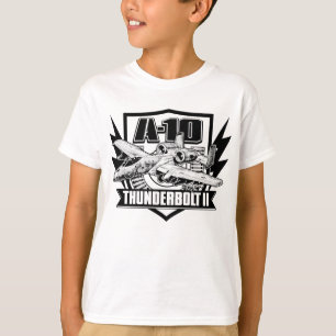 Camiseta A-10 T-Shirt-T-Shirt do raio II