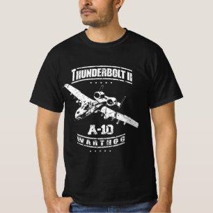 Camiseta A-10 Thunderbolt II Warthog USAF Attack (distrito)
