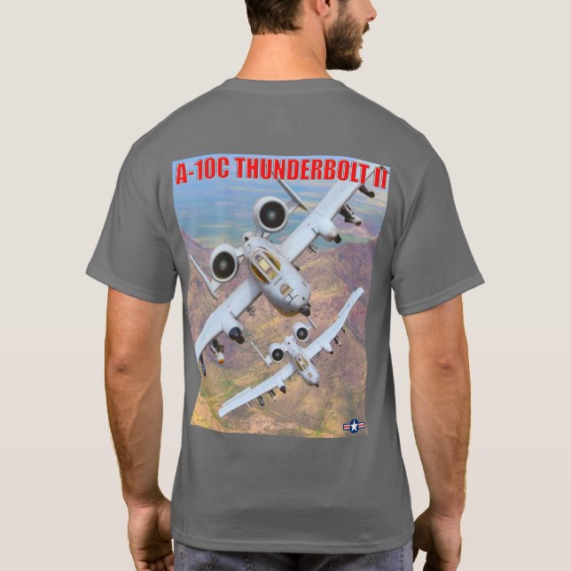 Camiseta A-10C THunderBOLT II (Verso)