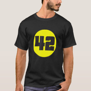 Camiseta A 42 Resposta à Vida O Universo e Tudo