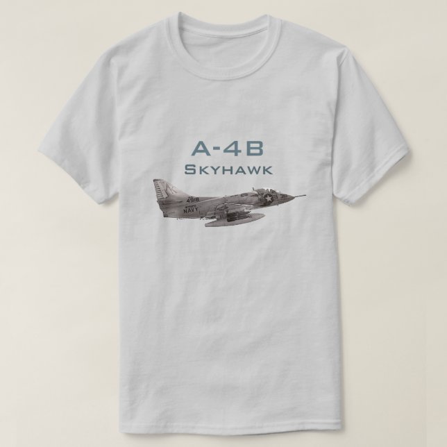 Camiseta A-4 Skyhawk (Frente do Design)