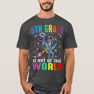 Camiseta A 5 Deste Dinossauro Do Astronauta Mundial