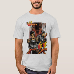 Camiseta A.A.I. Imagens de guerra cinzas cinzas