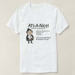 Camiseta A-A-Nice! Restaurante, Broadview, IL