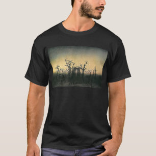 Camiseta A abadia na madeira de carvalho