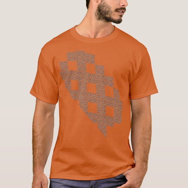 Camiseta A abertura da mente ao olho (Frente)