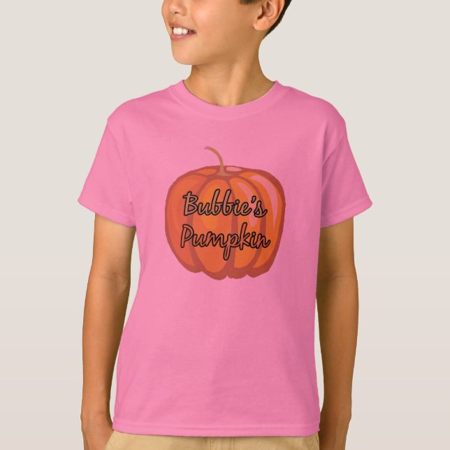 Camiseta A abóbora de Bubbie (Frente)
