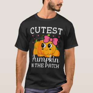 Camiseta A Abóbora Mais Corajosa Dos Obrigados Do Dia de as