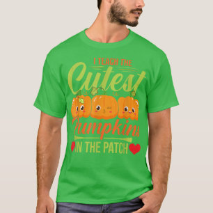 Camiseta A Abóbora Mais Corajosa No Halloween Do Professor 