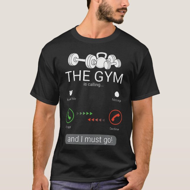 Camiseta A Academia Está Chamando, Eu Devo Ir - Treinador P (Frente)
