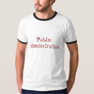 Camiseta A administração pública
