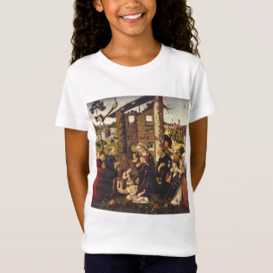 Camiseta A Adoração de Biagio d'Antonio Arte Medieval