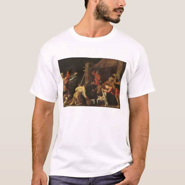 Camiseta A adoração dos pastores 2 (Frente)