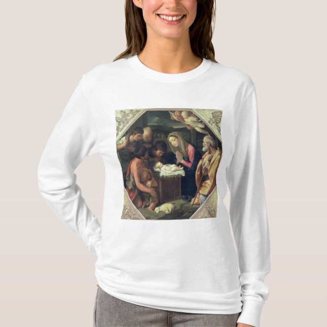 Camiseta A adoração dos pastores, c.1640-42 (Frente)