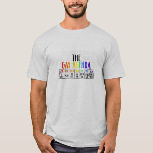 CAMISETA A AGENDA DO GAY T-SHIRT