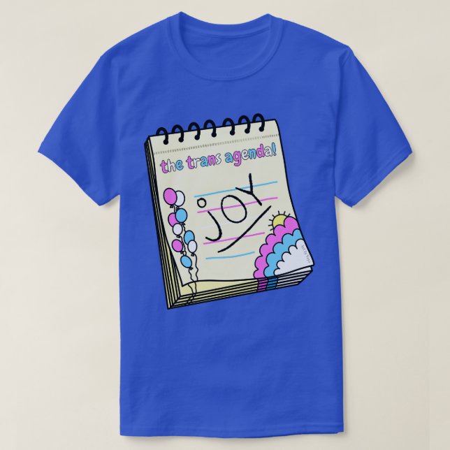 Camiseta A Agenda Trans (Frente do Design)