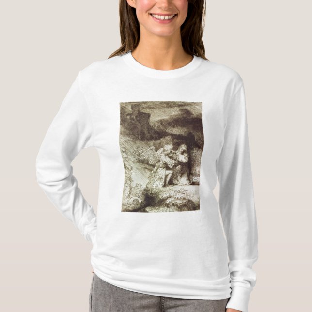 Camiseta A agonia no jardim (Frente)