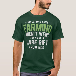 Camiseta A agricultura do amor não é um agricultor de Fazen
