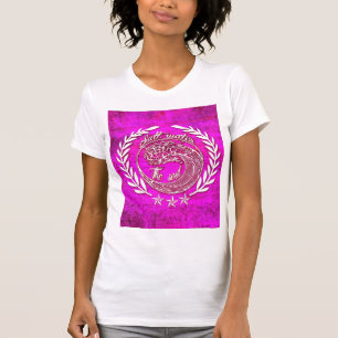 Camiseta A água salgada soothes a arte das ondas da alma n