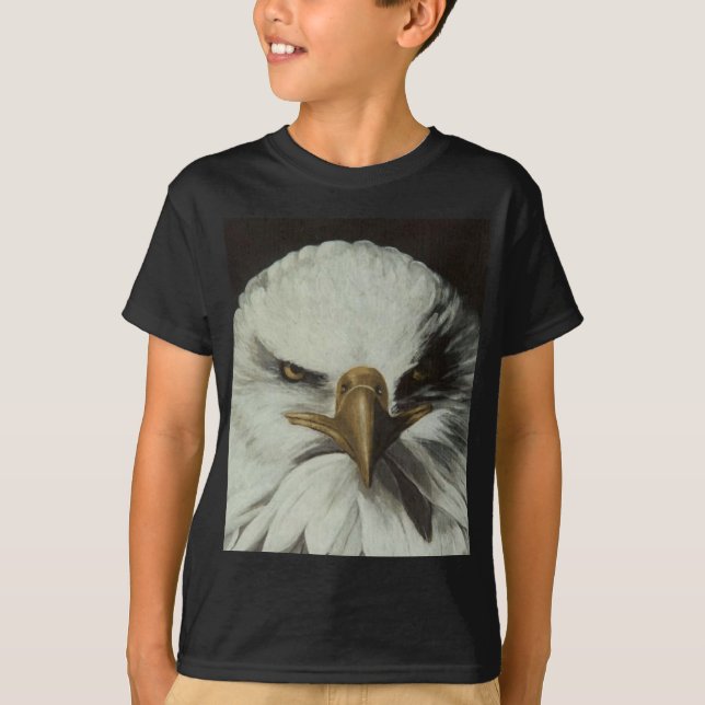 Camiseta A águia americana (Frente)