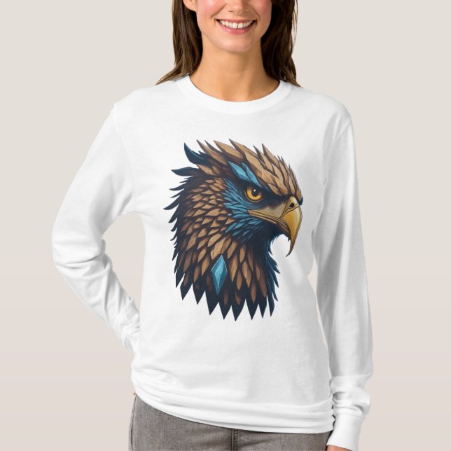Camiseta A Águia Majestosa (Frente)